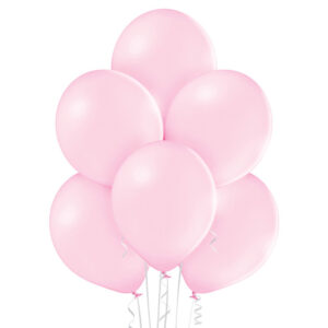 Balon lateksowy B105 Belbal 12 cali, pastel, kolor 004 Pink 100 sztuk