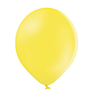 Balon lateksowy D5 Belbal 5 cali, pastel, kolor 006 Yellow 100 sztuk