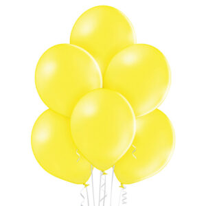Balon lateksowy B105 Belbal 12 cali, pastel, kolor 006 Yellow 100 sztuk