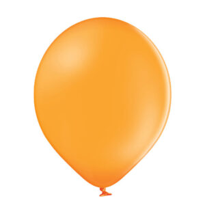 Balon lateksowy D5 Belbal 5 cali, pastel, kolor 007 Orange 100 sztuk