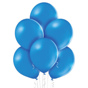 Balon lateksowy B105 Belbal 12 cali, pastel, kolor 012 Mid blue 100 sztuk