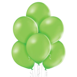 Balon lateksowy B105 Belbal 12 cali, pastel, kolor 014 Lime green 100 sztuk
