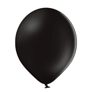 Balon lateksowy D5 Belbal 5 cali, pastel, kolor 025 Black 100 sztuk