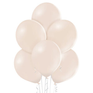 Balon lateksowy B105 Belbal 12 cali, pastel, kolor 489 Alabaster 100 sztuk
