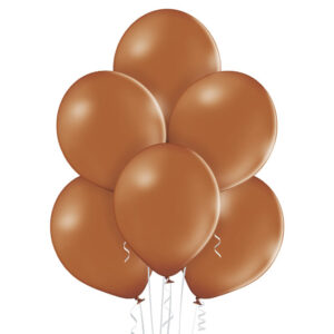 Balon lateksowy B105 Belbal 12 cali, pastel, kolor 494-Mocca 50 sztuk