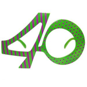 Okulary 40 urodziny