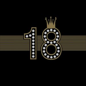 Serwetki 18 urodziny