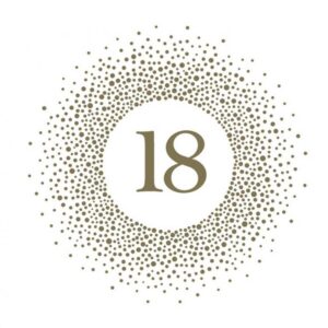 Serwetki 18 urodziny