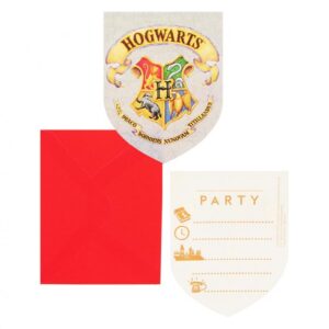 Zaproszenia Harry Potter 6 sztuk