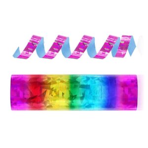 Serpentyna holograficzna tęczowa 4 metry