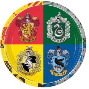 Talerzyki Harry Potter 23cm 8 sztuk