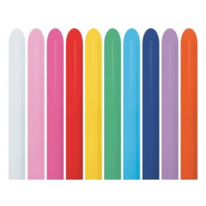 Balony modelinowe 260 Sempertex 600 neony miks
