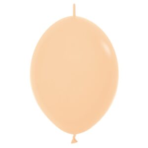 Balon Link 6 cali Sempertex kolor: Peach Blush