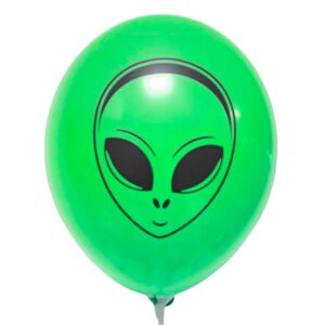 Balon kosmita ufoludek zielony 12 cali