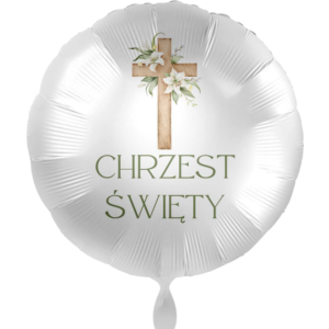 Balon foliowy 18 cali Chrzest święty