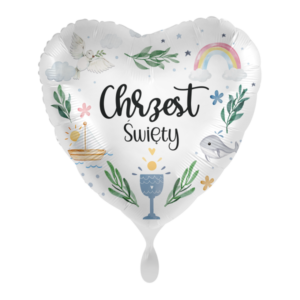 Balon foliowy 18 cali Chrzest święty